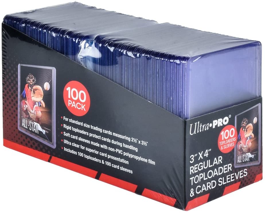Ultra Pro 3x4 Regular Toploader Card Sleeves