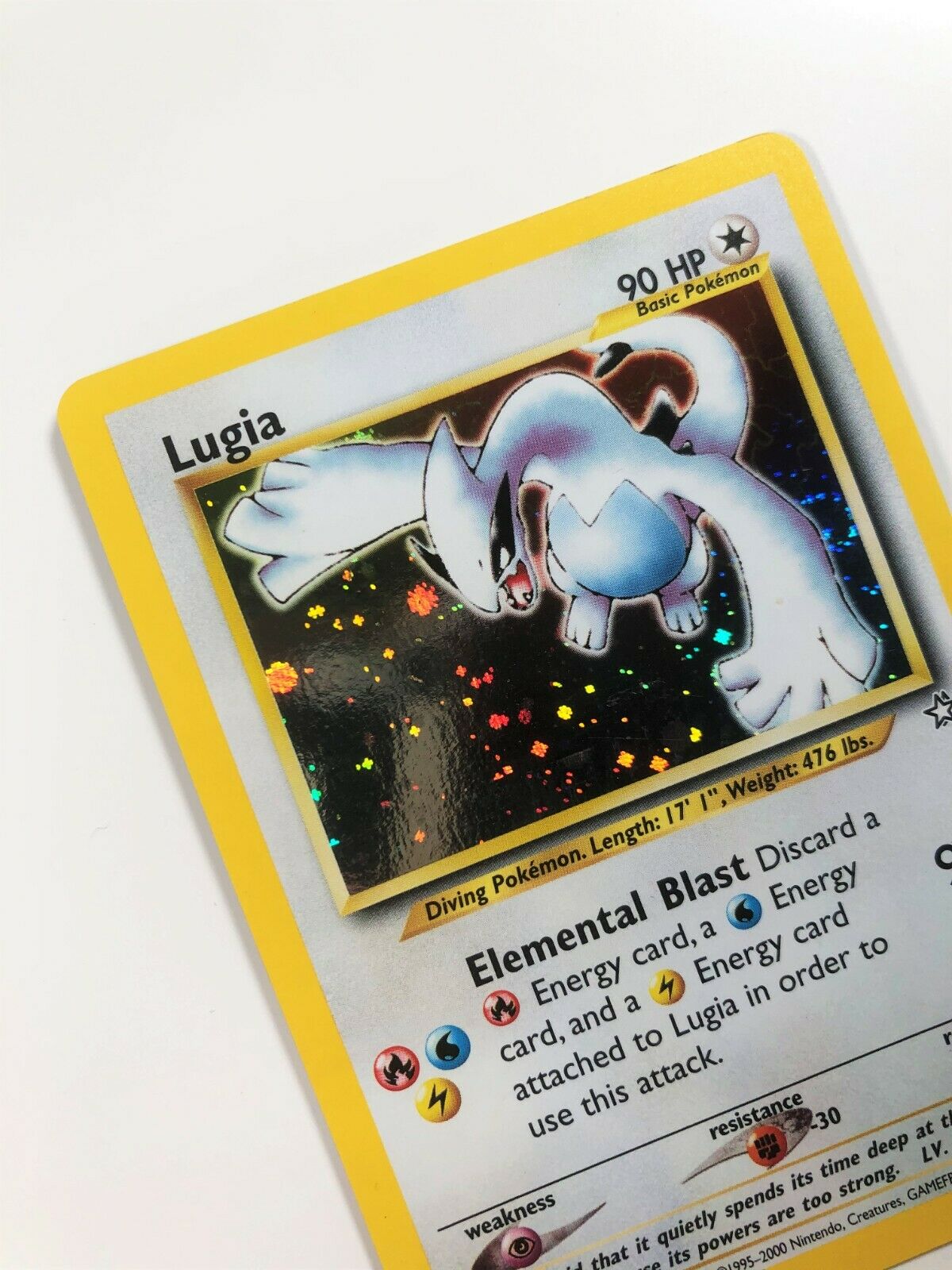 Lugia Pokemon Card