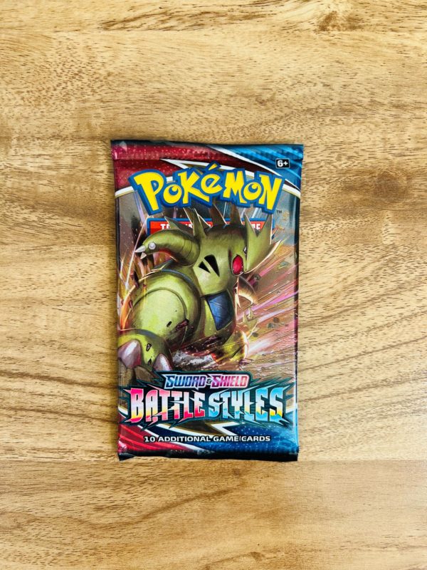 Battle Styles Pokemon Rip and Ship Booster Pack