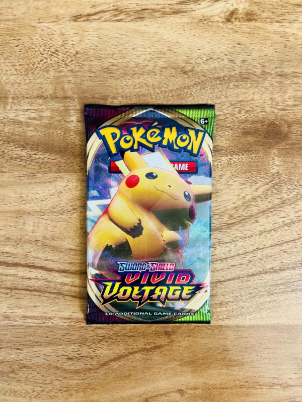 Vivid Voltage Pokemon Rip and Ship Booster Pack