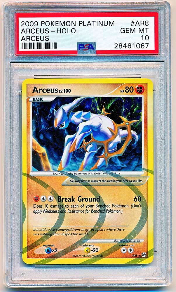 Arceus LV. X - Platinum - Arceus #95 Pokemon Card