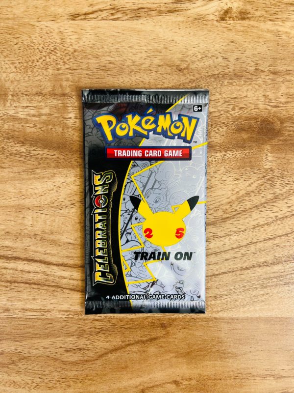 Celebrations Pokemon Rip and Ship Booster Pack