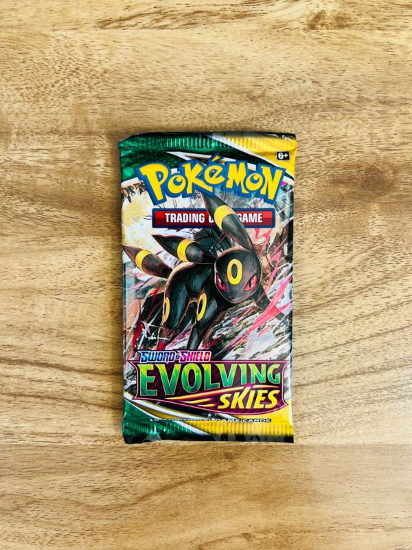 Evolving Skies Pokemon Rip and Ship Booster Pack